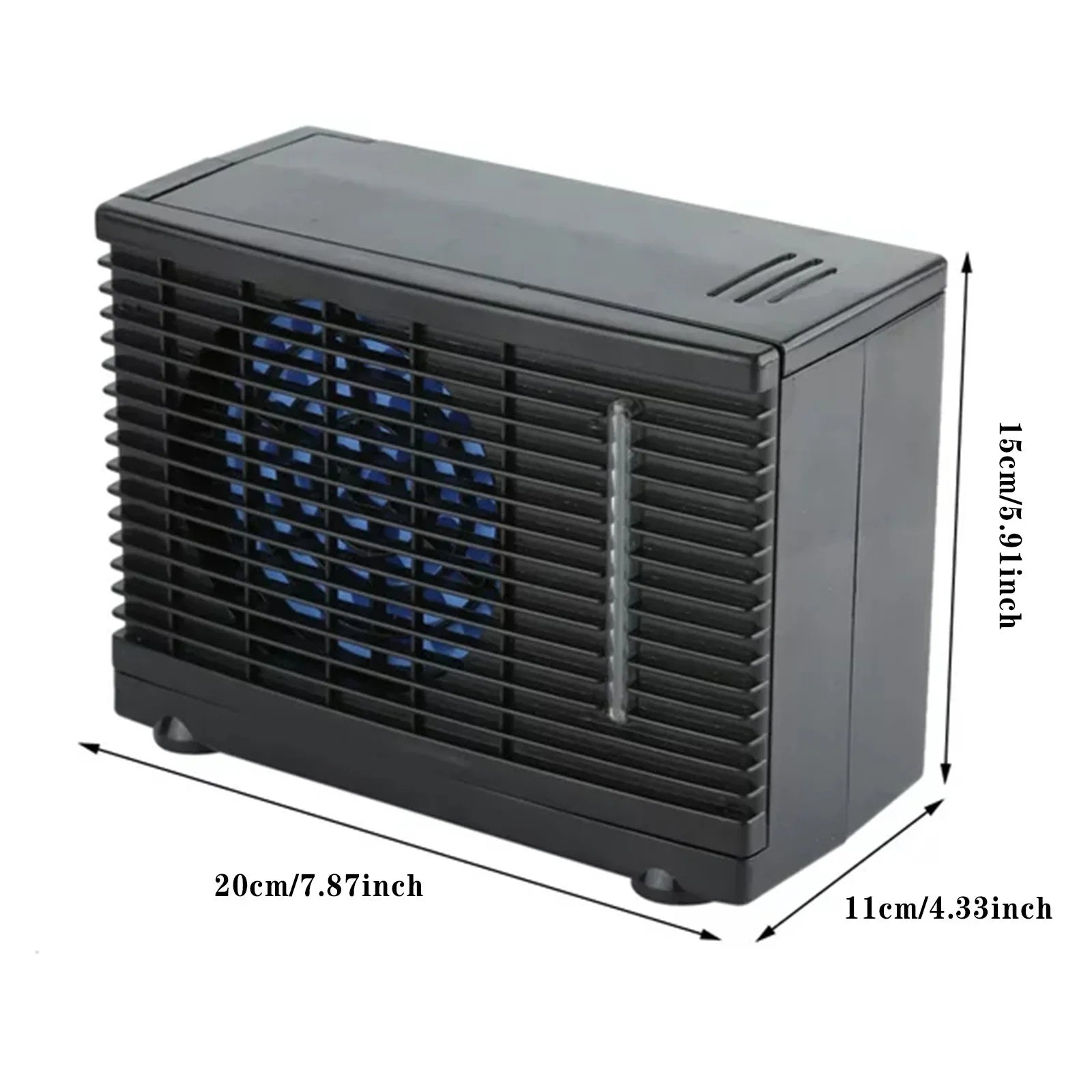 ILJNDTGBE Portable 12V Car Truck Home Mini Air Conditioner Evaporative Water Cooler Fan Evaporative Air Conditioner Car Air Conditioner Air Conditioner Air Conditioner And Heat Unit