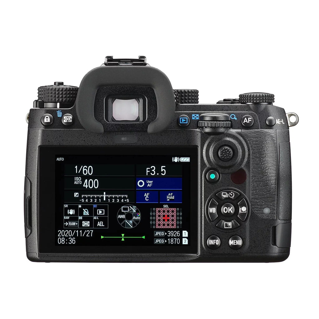 Pentax K-3 Mark III Camera Body (Black) with Cleaning Kit, Sizetrap, & 64GB SizeD Card