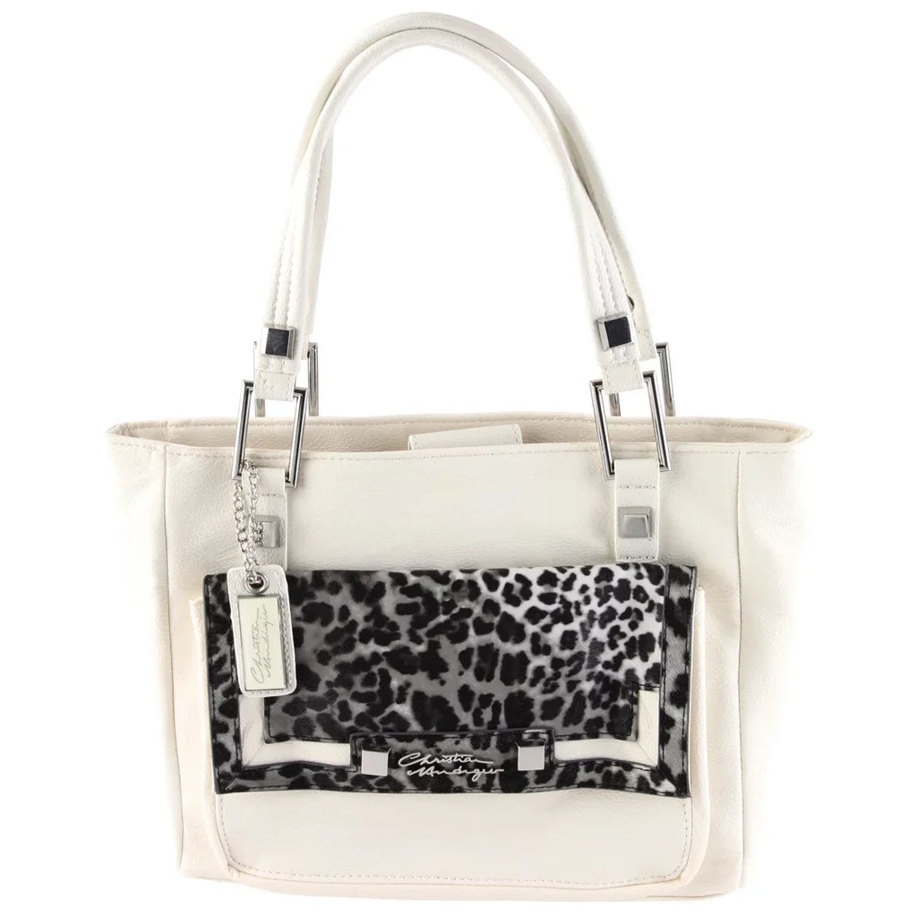 Christian Audigier Magda Tote- Ivory