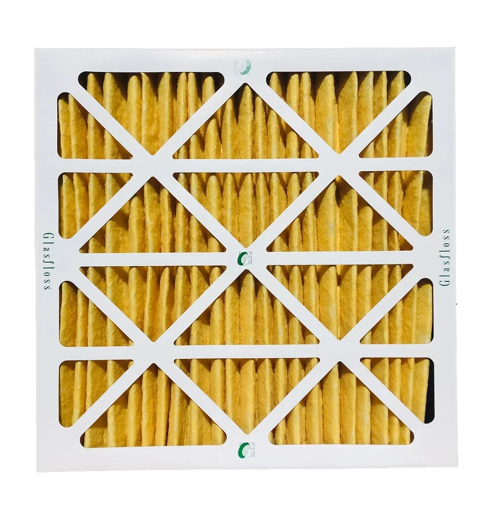 3 Pack of 12x12x2 MERV 11 Pleated 2" Inch Air Filters by Glasfloss. Actual Sizeize: 11-1/2 x 11-1/2 x 1-3/4
