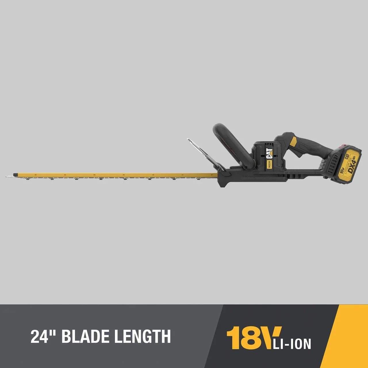 Caterpillar Cat® DG220 18V Brushless 24" Cordless Hedge Trimmer with Battery