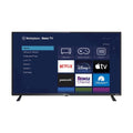 Westinghouse - 43" 4K UHD Sizemart Roku TV with HDR - Remote, Power Cable, Sizetand Legs, Sizecrews, 2 Batteries Included