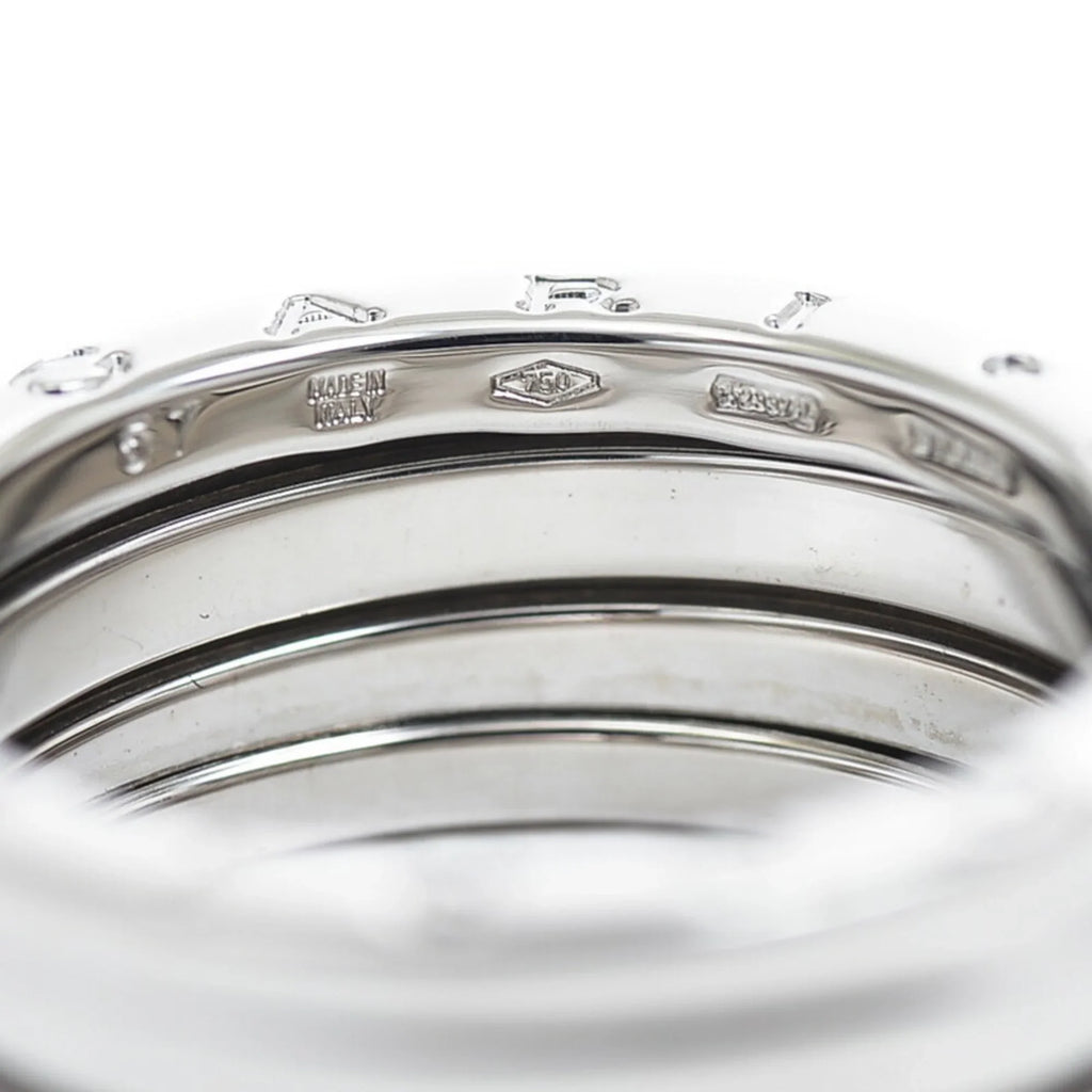 Pre-Owned Bvlgari Bzero1 3 band ring K18WG #57 (Good)