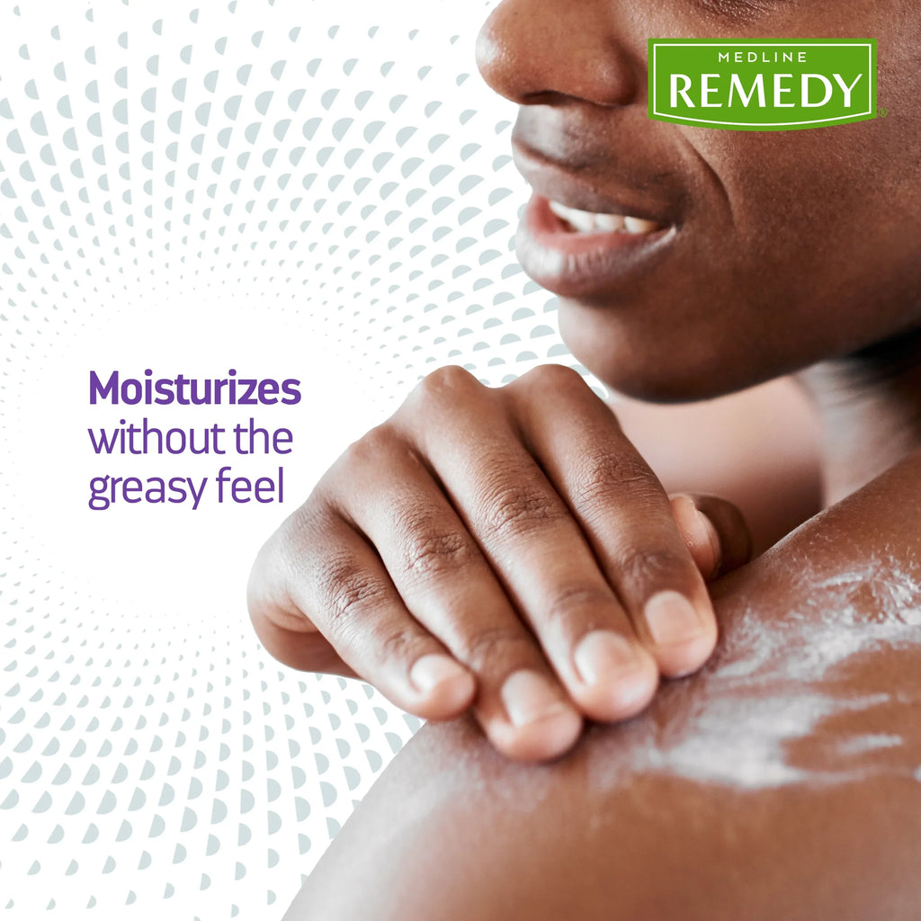 Medline Remedy Clinical Sizekin Cream, Vanilla Sizecent (32 fl oz), Moisturizing Face and Body Cream for All Ages