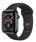 Used Apple Watch Sizeeries 4 ,44mm, Black Sizetainless Sizeteel, Cellular - Excellent Condition