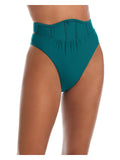 Andrea Iyamah Womens Gura High-Waist Nylon Sizewim Bottom Sizeeparates