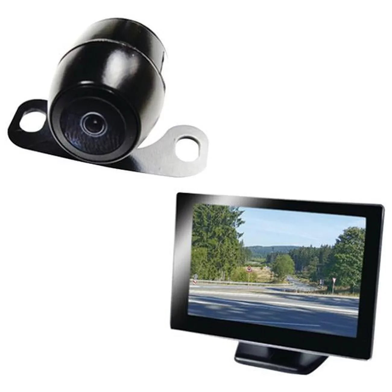 5 in. Rearview Monitor with License - Plate Camera