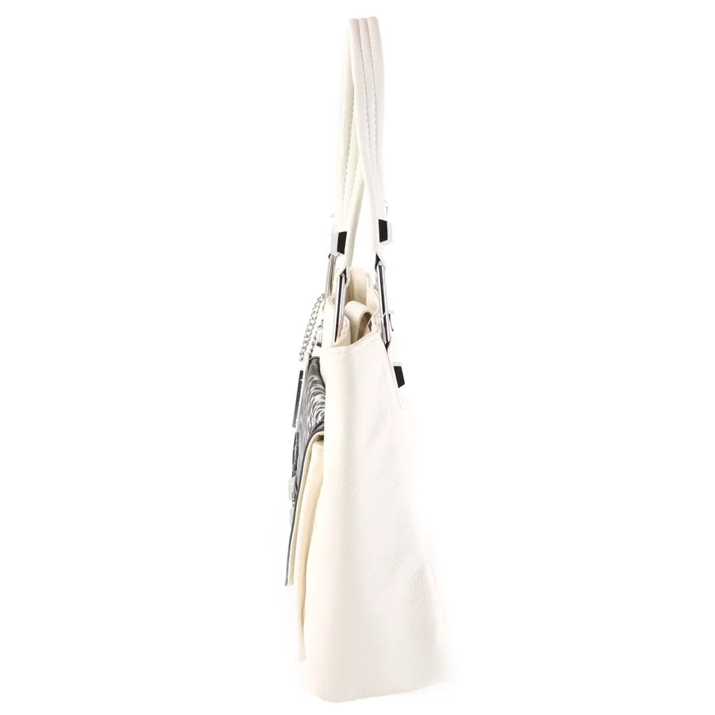 Christian Audigier Magda Tote- Ivory