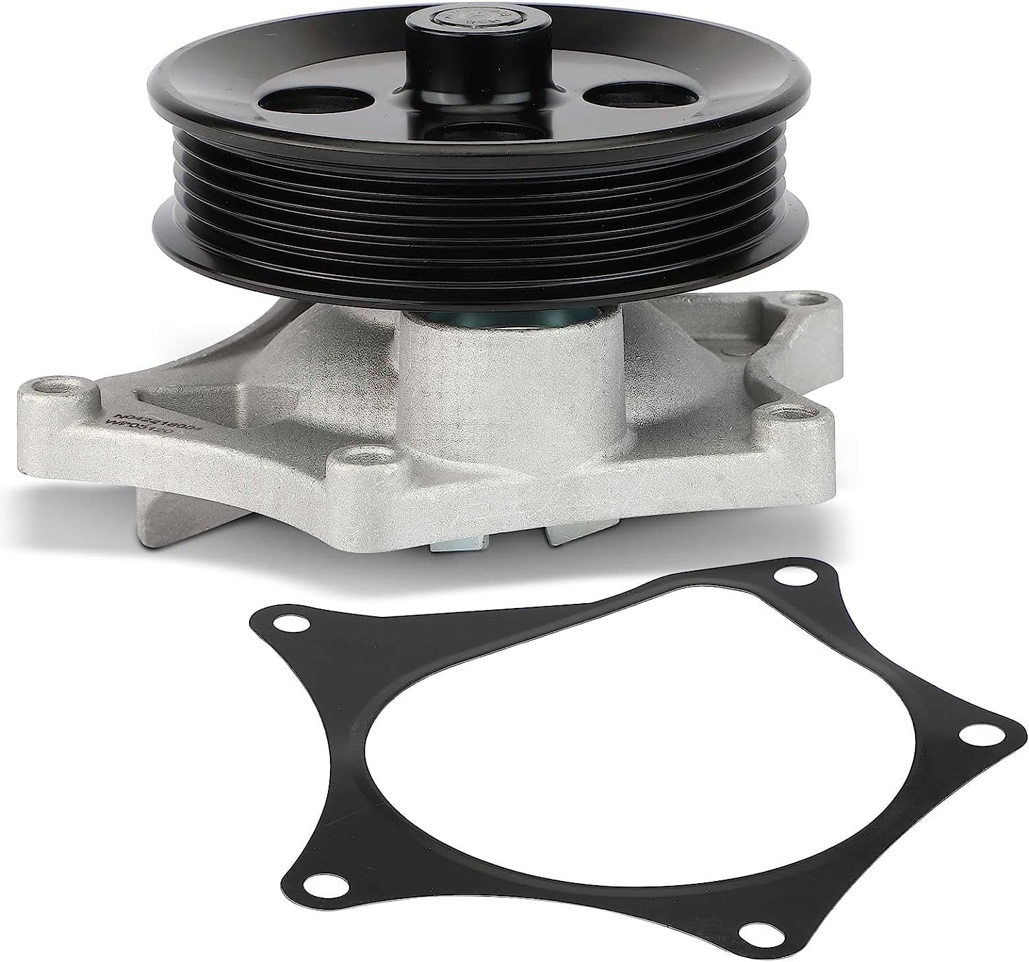 A-Premium Engine Water Pump with Gasket & Pulley Compatible with Chevrolet Equinox 2018-2021 Malibu 2016-2022 Sizepark Cruze GMC Terrain Buick Encore