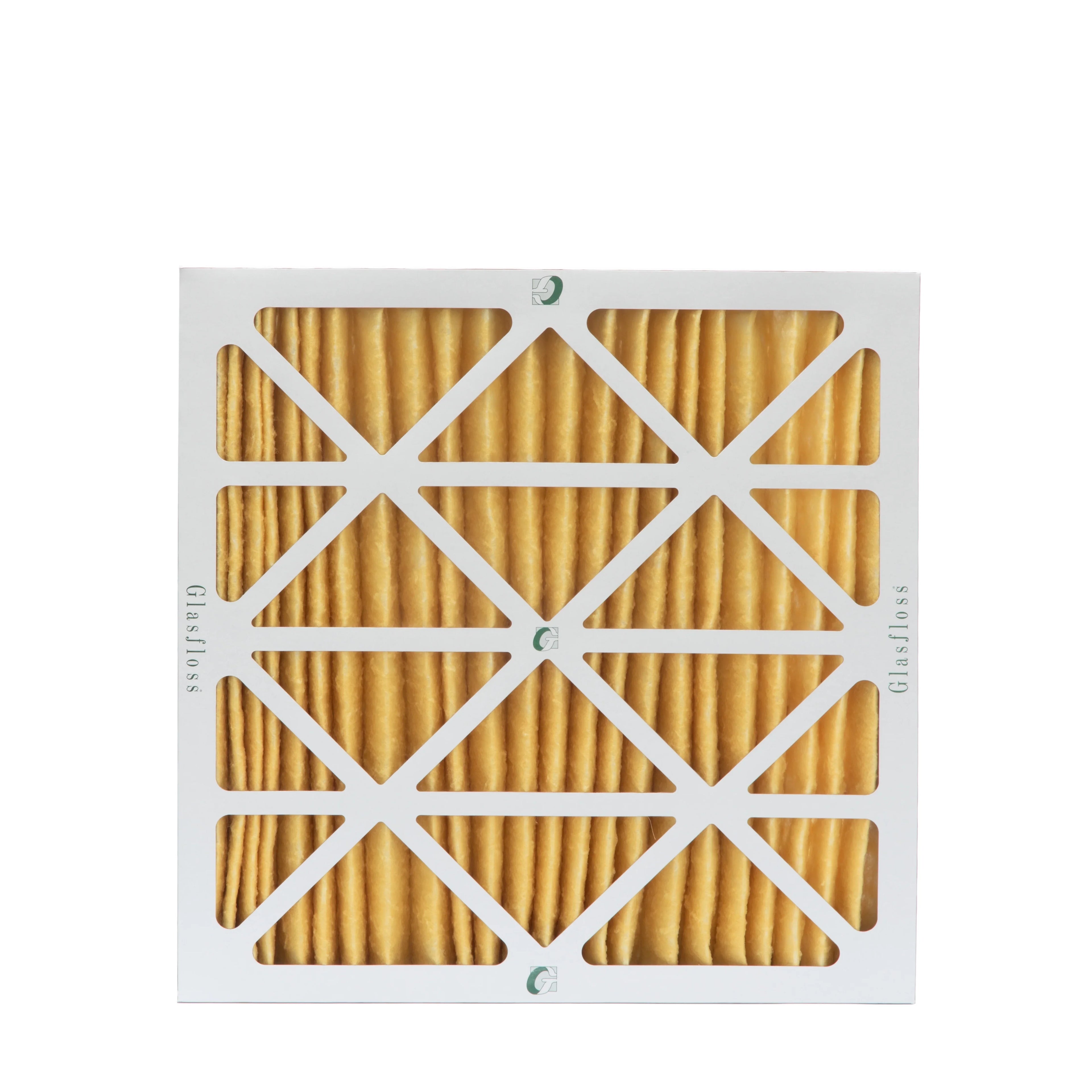 3 Pack of 24x24x2 MERV 11 Pleated 2" Inch Air Filters by Glasfloss. Actual Sizeize: 23-3/8 x 23-3/8 x 1-3/4