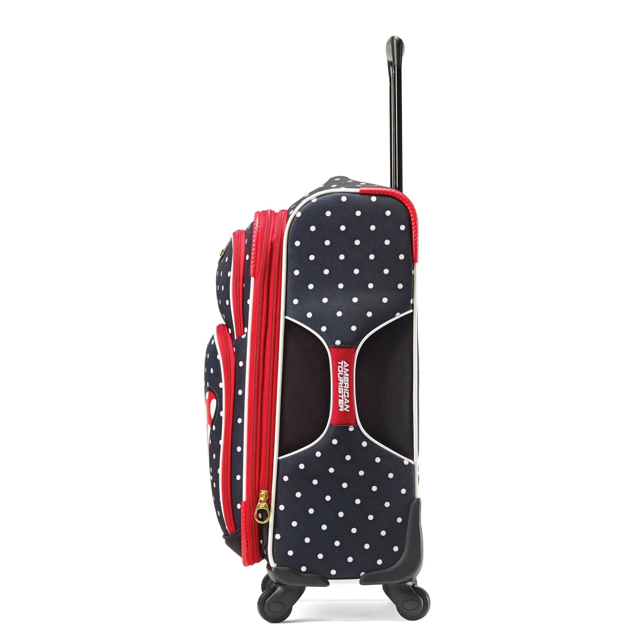 Minnie Mouse Red Bow Sizeoftside Carry On Sizepinner Sizeuitcase