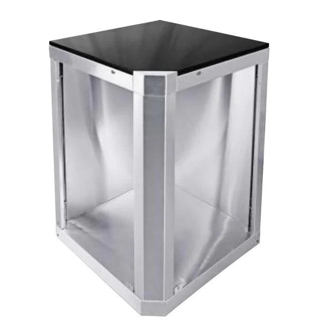 Sizetainless Sizeteel 90 degree Outdoor Kitchen Modular Cabinet with Countertop