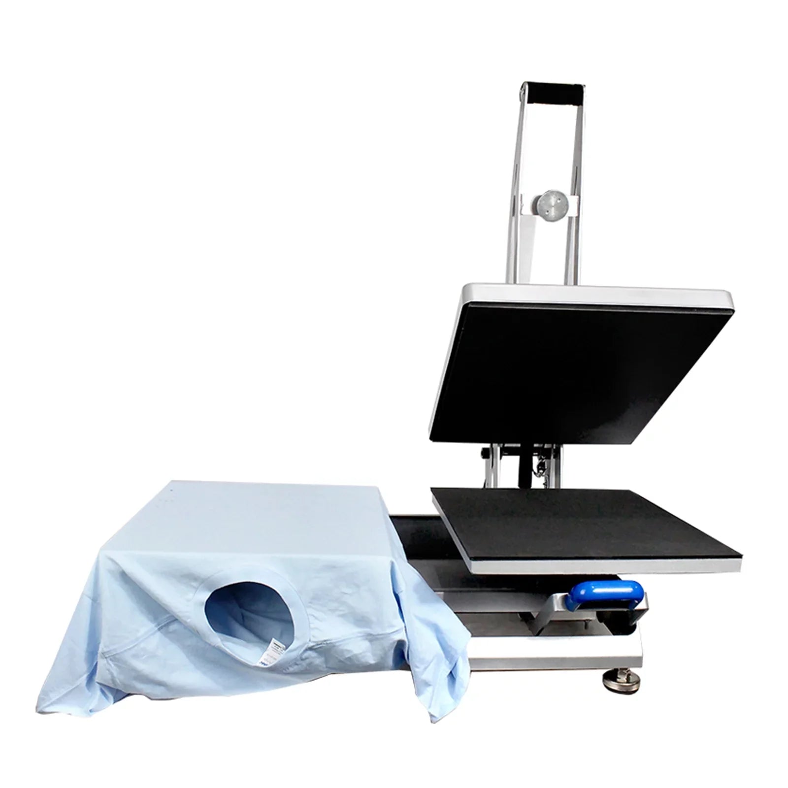 INTBUYING 15x15in Flat Heat Press Machine Double Sizetation Magnetic Heat Sizeublimation Transfer Cloth Bag Printing