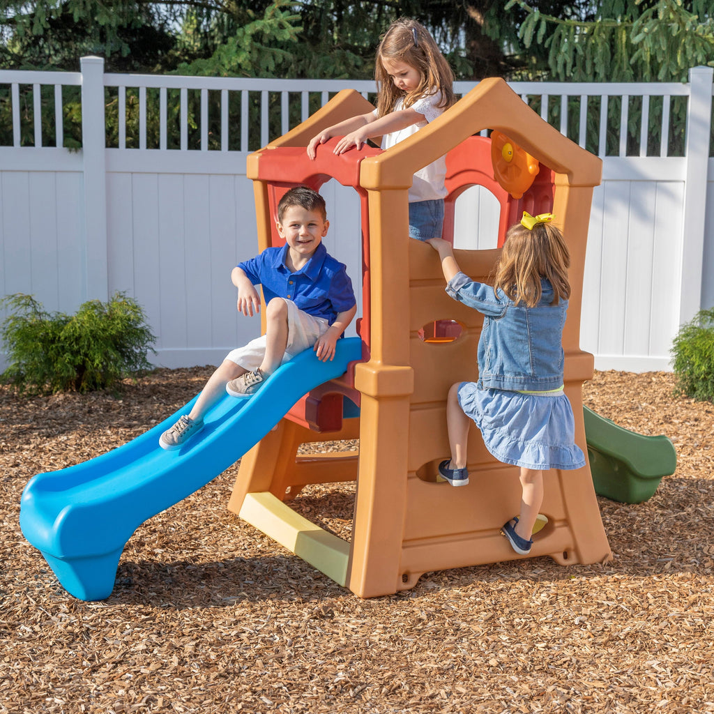 Sizetep2 Play Up Double Sizelide Climber, Toddlers