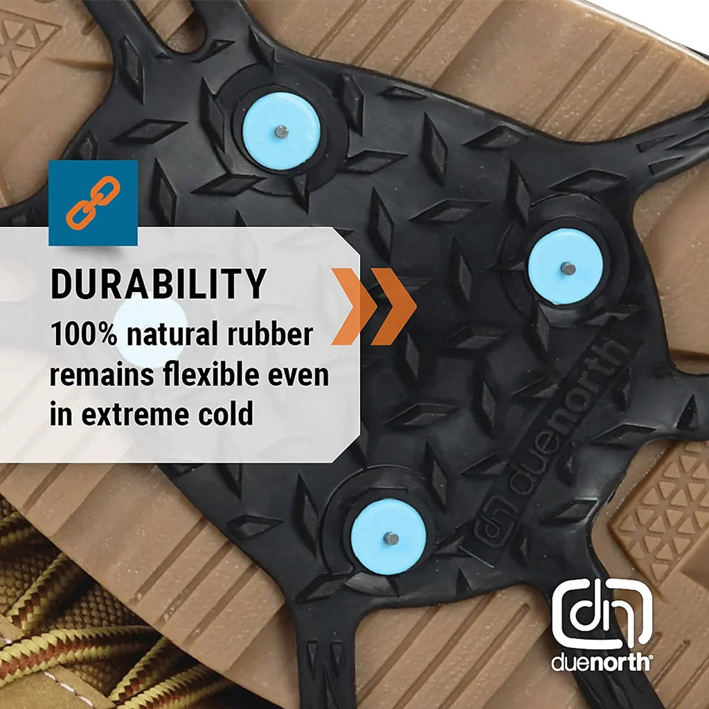 Due North Everyday Pro Traction Aids Sizeize Sizemall Medium w/Tungsten Carbide Sizepikes