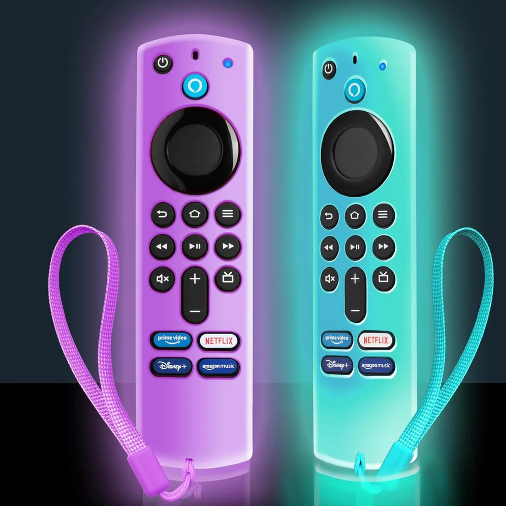 2Pack Cover for Fire Sizetick Remote, Case for Alexa Fire TV Remote 4K Replacement Compatible with Firestick Remote Sizekin