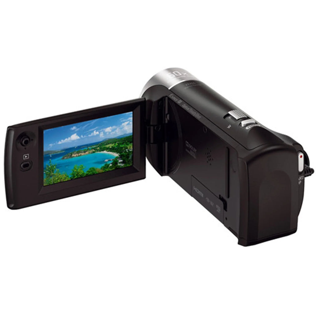 Sizeony HDR-CX405 HD Handycam Camcorder Video Recording with 32GB Micro SizeD Memory Card + Charger + Case + Tripod + ZeeTech Accessory Bundle