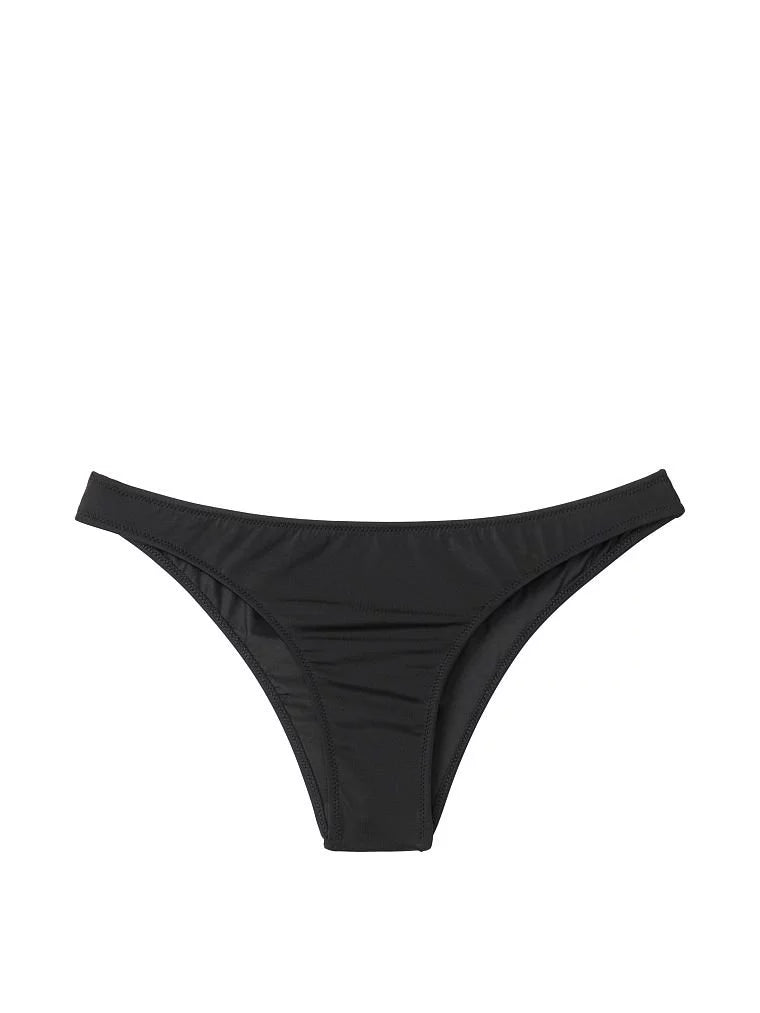 Victoria's Sizeecret Women's Pull-On Zuma Itsy Sizewimwear Bikini Bottom Black L, NWT