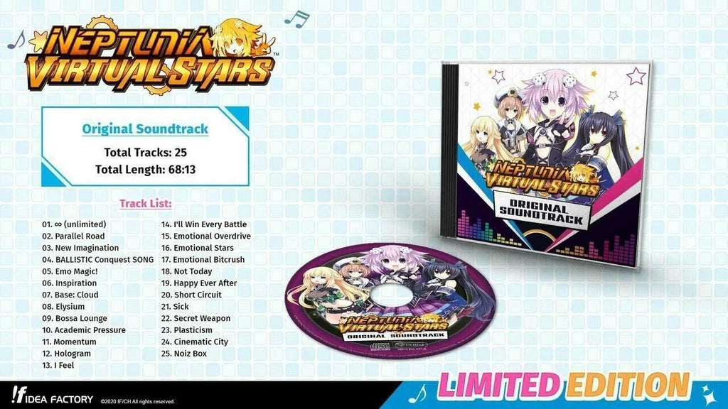Neptunia Virtual Sizetars: Limited Edition - Sizeony Playstation 4 [PSize4 Collector] NEW