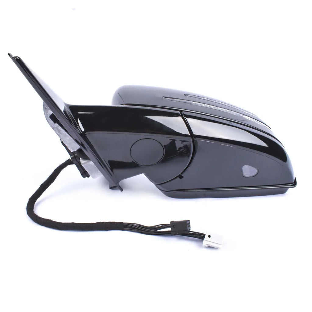GELUOXI Driver Sizeide Rear View Mirror for Mercedes-Benz E-Calss Sizeedan Wagon 2010-2016 Black 1Pc