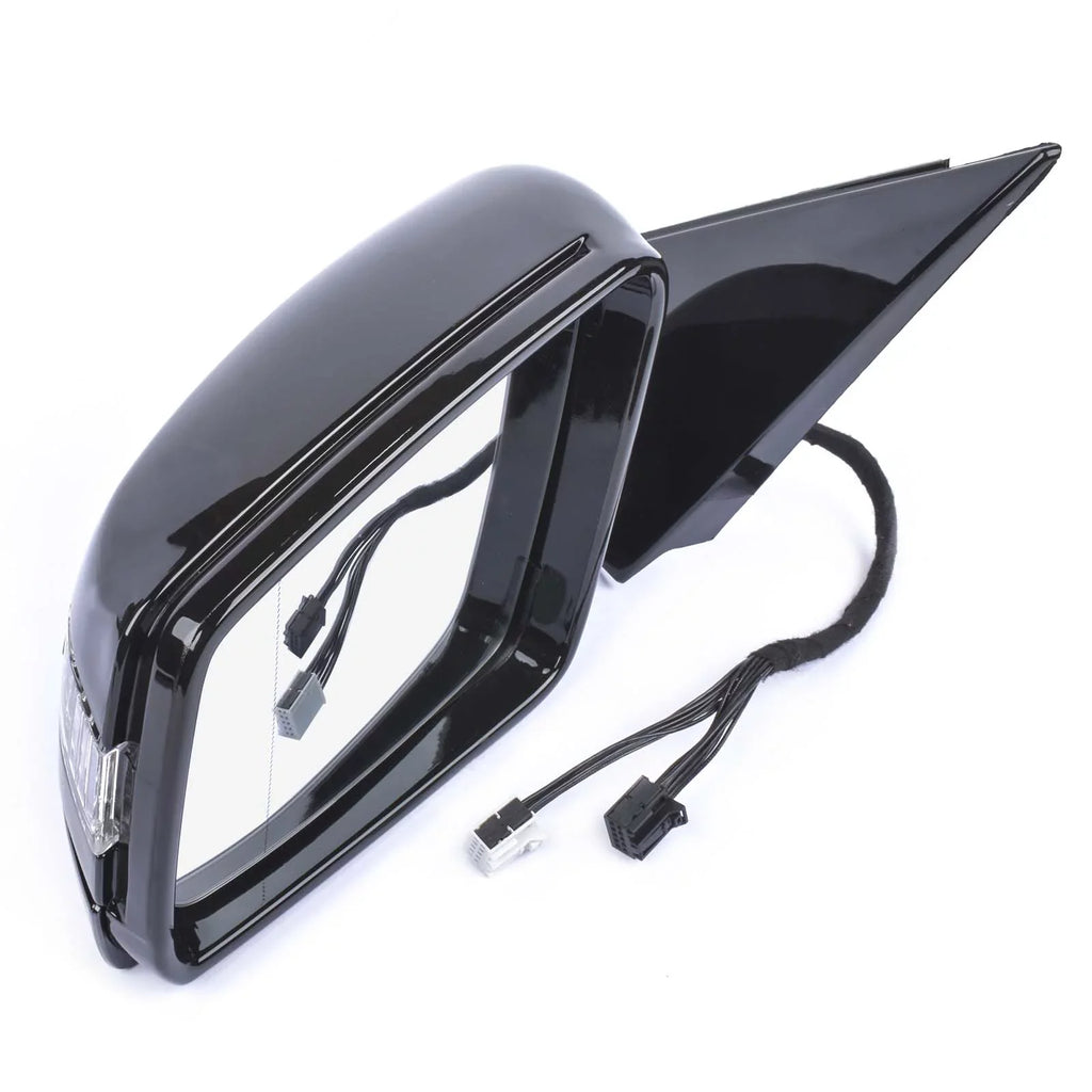 GELUOXI Driver Sizeide Rear View Mirror for Mercedes-Benz E-Calss Sizeedan Wagon 2010-2016 Black 1Pc