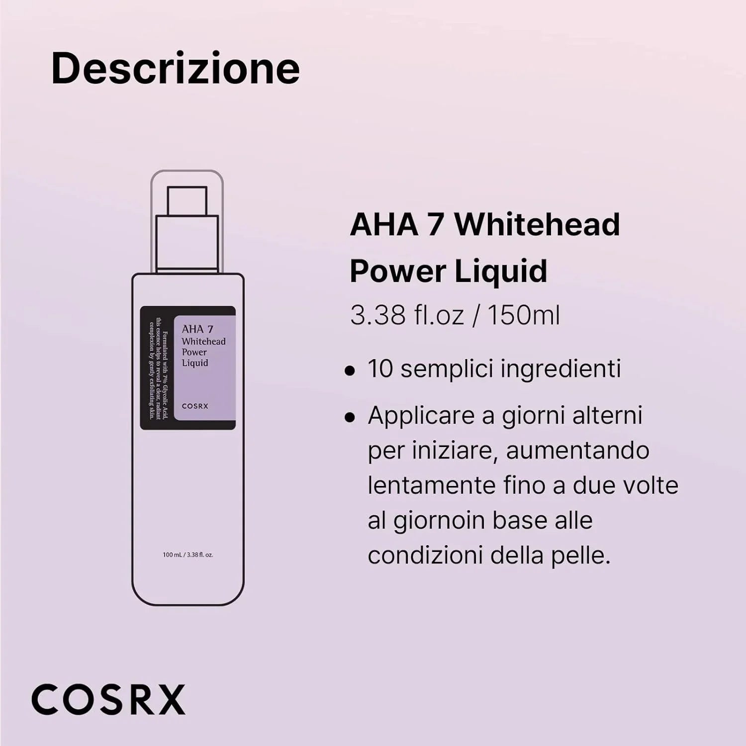 COSizeRX AHA 7 Ivoryhead Power Liquid, 100ml
