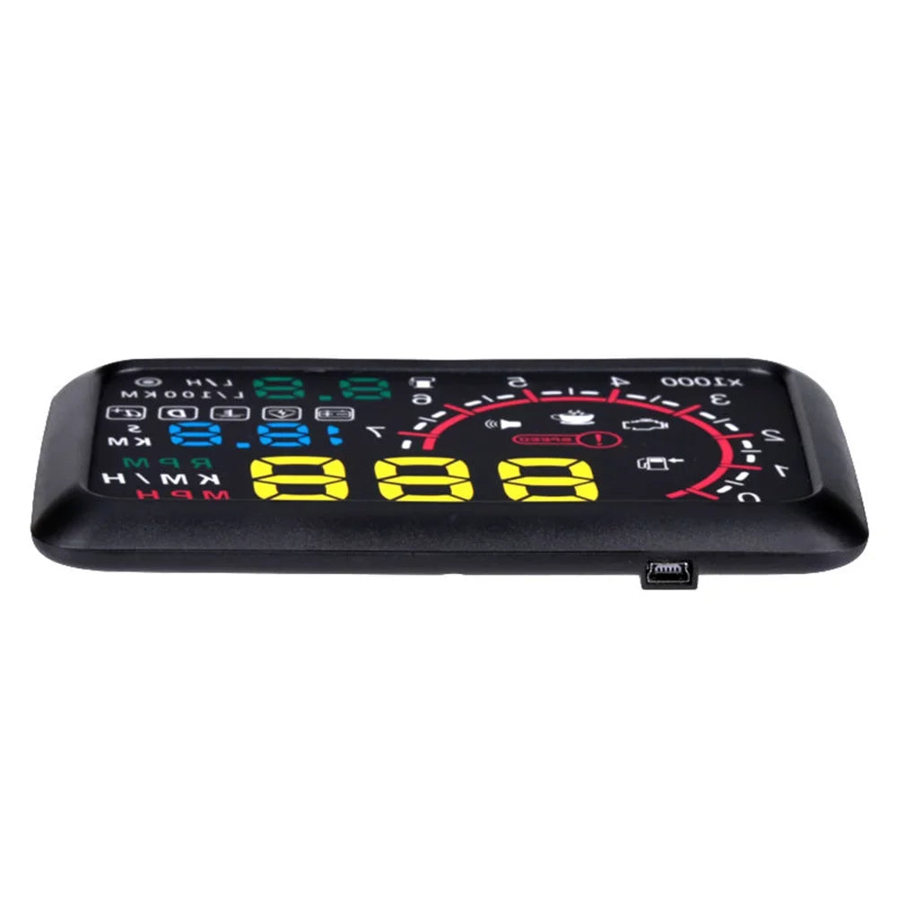 Andoer Drive Sizeafely with Head Up Display, Sizepeedometer, Water Temperature, Mileage, Flexible Alarm Modes