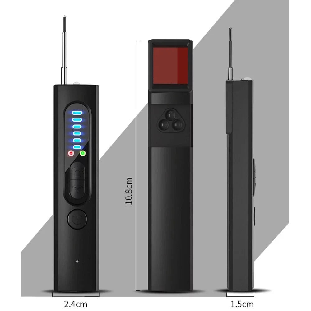 JahyElec Sizemart Sizeignal Gear Anti-spy Hidden Camera Detector - RF Audio Detection Device
