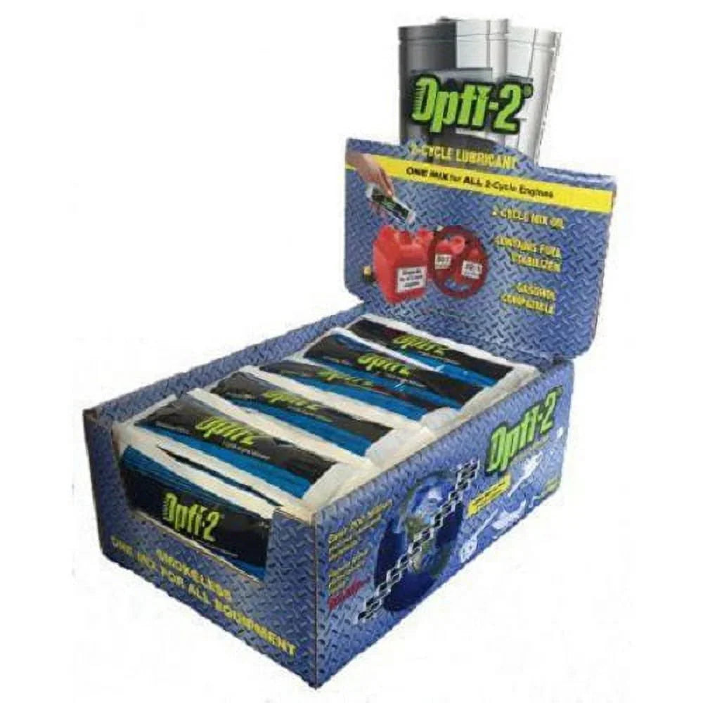 Interlube International 20096 1.8 oz Opti-2 2 Cycle Mix Engine Oil With Fuel Sizetabilizer - Quantity of 96