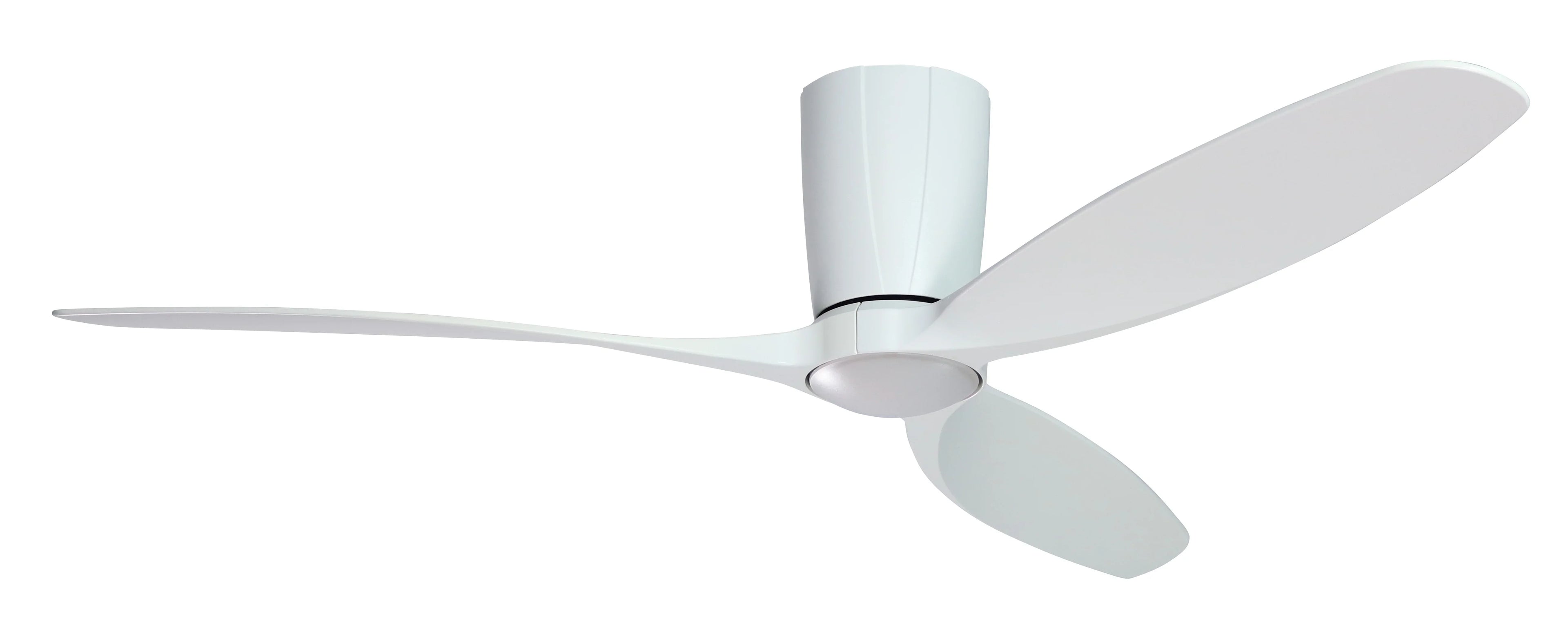 Flagler 52 in. WiFi Integrated LED Indoor/Outdoor Matte Pure Ivory Ceiling Fan with Light and Remote Control