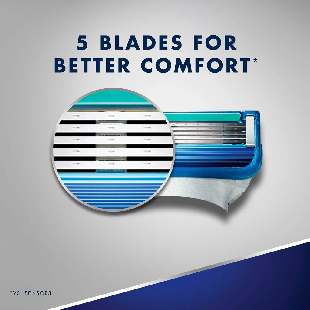 Gillette5 Mens Razor Blade Refill Cartridges (Choose Count)