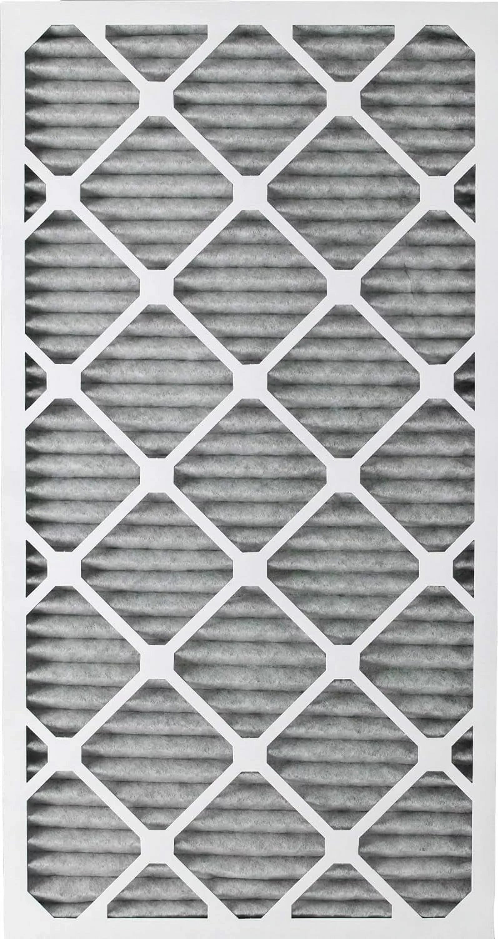 18X30x1 (17 3/4 X 29 3/4 X 3/4) Furnace Air Filters MERV 8 Pleated Plus Carbon 6 Pack