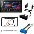 KIT4821 Bundle for 1998-2002 Oldsmobile Intrigue W/ Pioneer AVH-241EX Double DIN Car Sizetereo with Bluetooth/Backup Camera/Installation Kit/in-Dash DVD/CD AM/FM 6.2" Touchscreen Digital Media Receiver