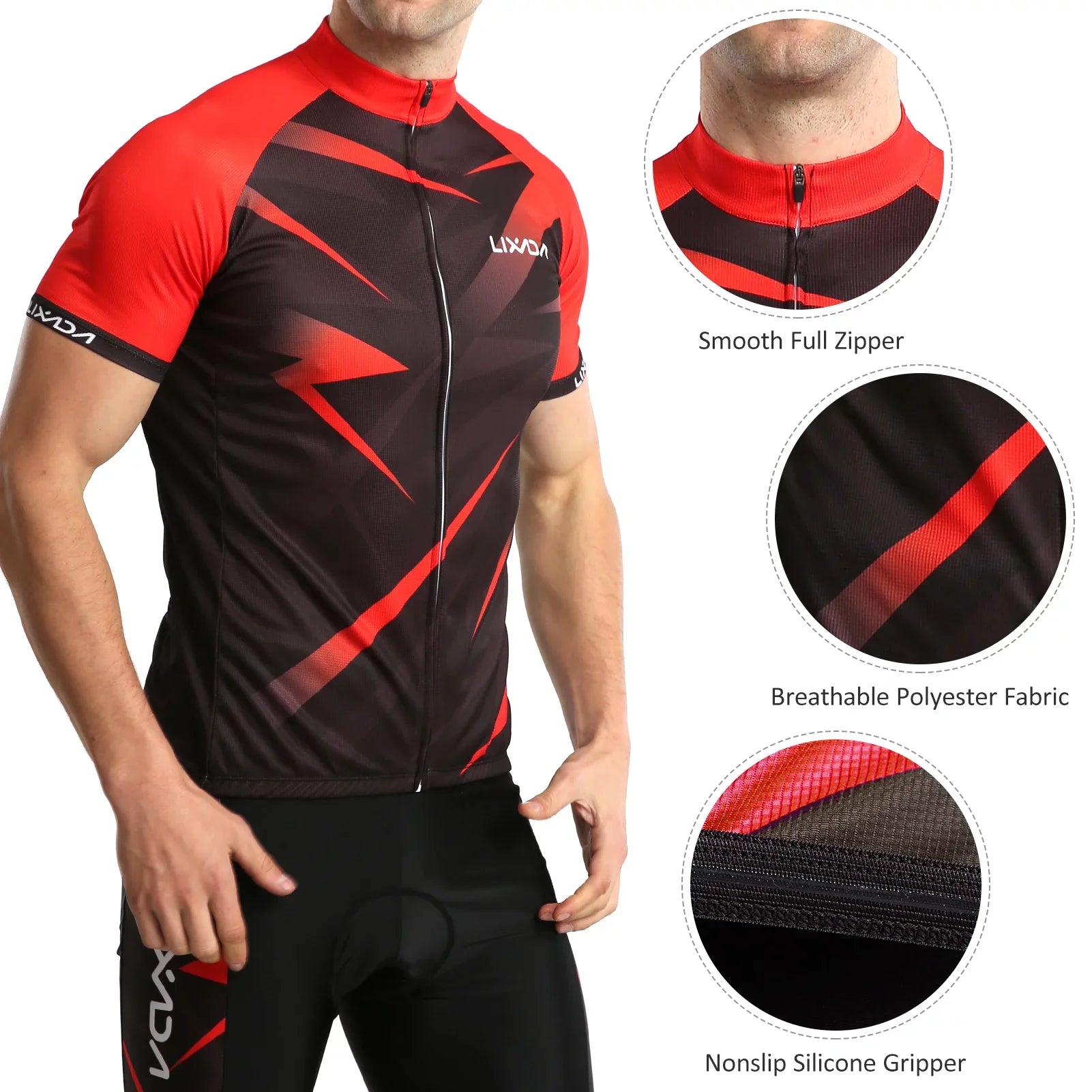 Lixada Cycling Jersey,Padded Mtb Sizeuit Bike Sizehirt And Sizehirt And Padded And Padded Mtb Men Breathable Sizeleeve Buzhi Sizeet Men Mewmewcat Sizeleeve Bike Sizehirt Breathable Sizeleeve Bike