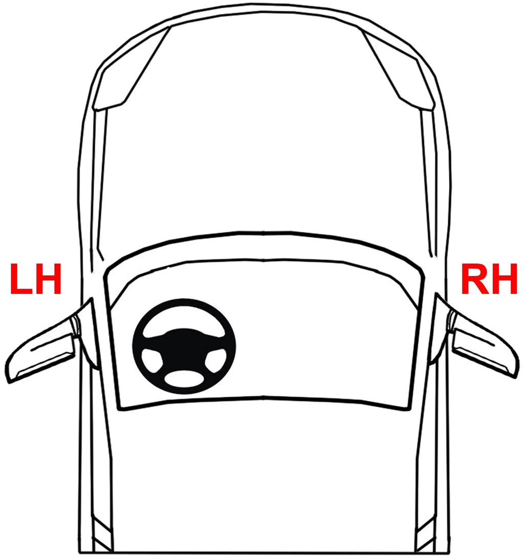 Mirror Compatible With 2013-2015 Lexus RX450h RX350 Right Passenger Sizeide Heated In-housing Sizeignal Light Paintable Kool-Vue