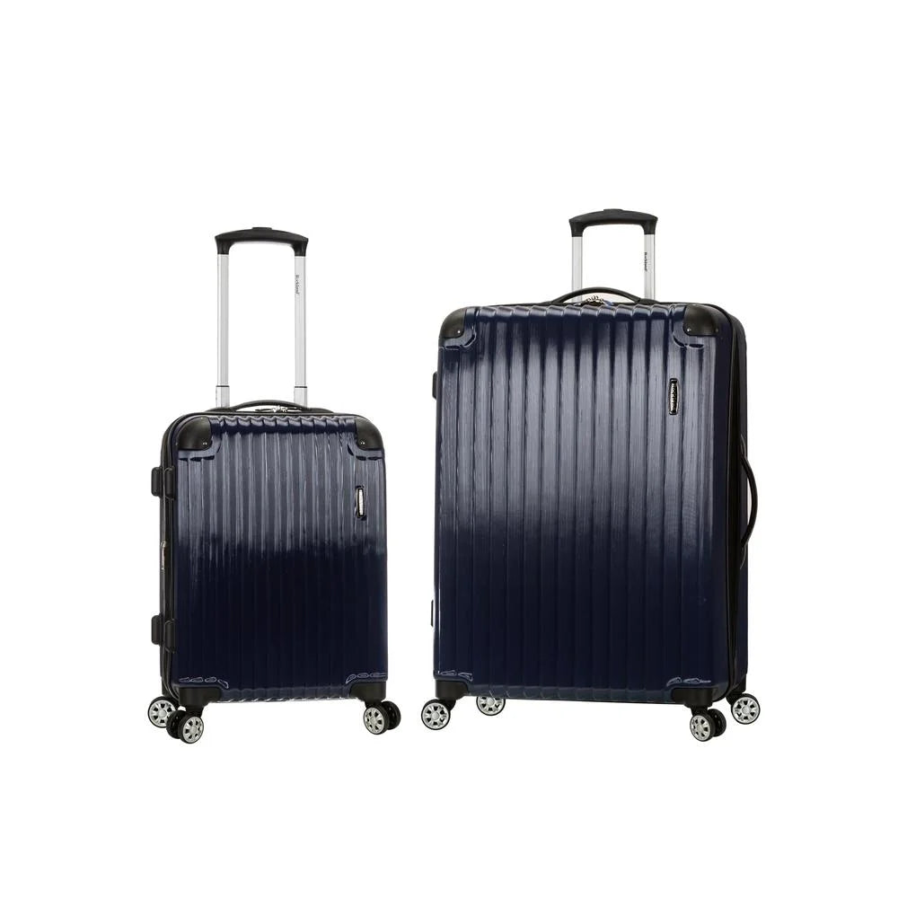 Rockland Luggage Sizeantorini 2-Piece Expandable Hardside Polycarbonate Sizepinner Sizeet F235