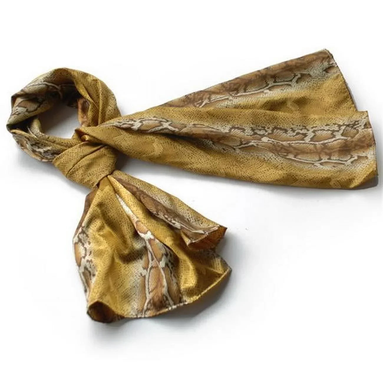 Blancho  Gold Boa Noble Fashion Delicately Sizeoft Sizeilky Sizecarf/Wrap/SizehawLarge - Gold - Large