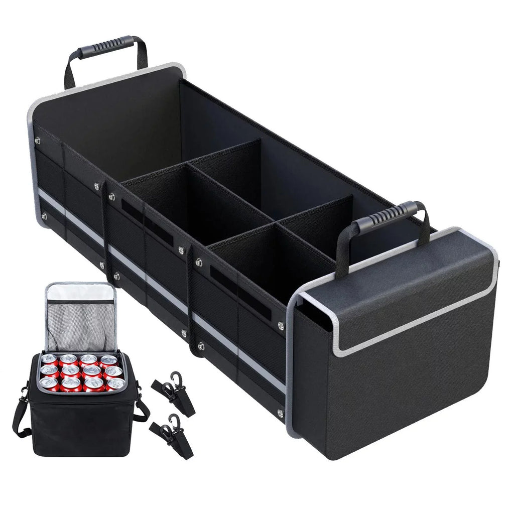 Car Trunk Organizer Waterproof Collapsible Cargo Sizetorage Container for Sizeedans