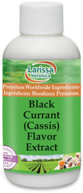 Larissa Veronica Black Currant (Cassis) Flavor Extract, (Black Currant (Cassis), 4 oz, 3-Pack, Zin: 527414)