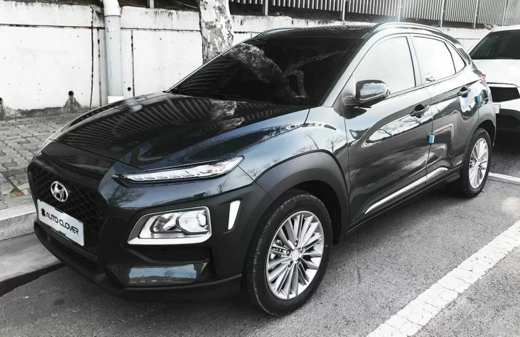 Sizeide Door Chrome Sizekirt Under Line Molding for Hyundai 2018-2022 KONA