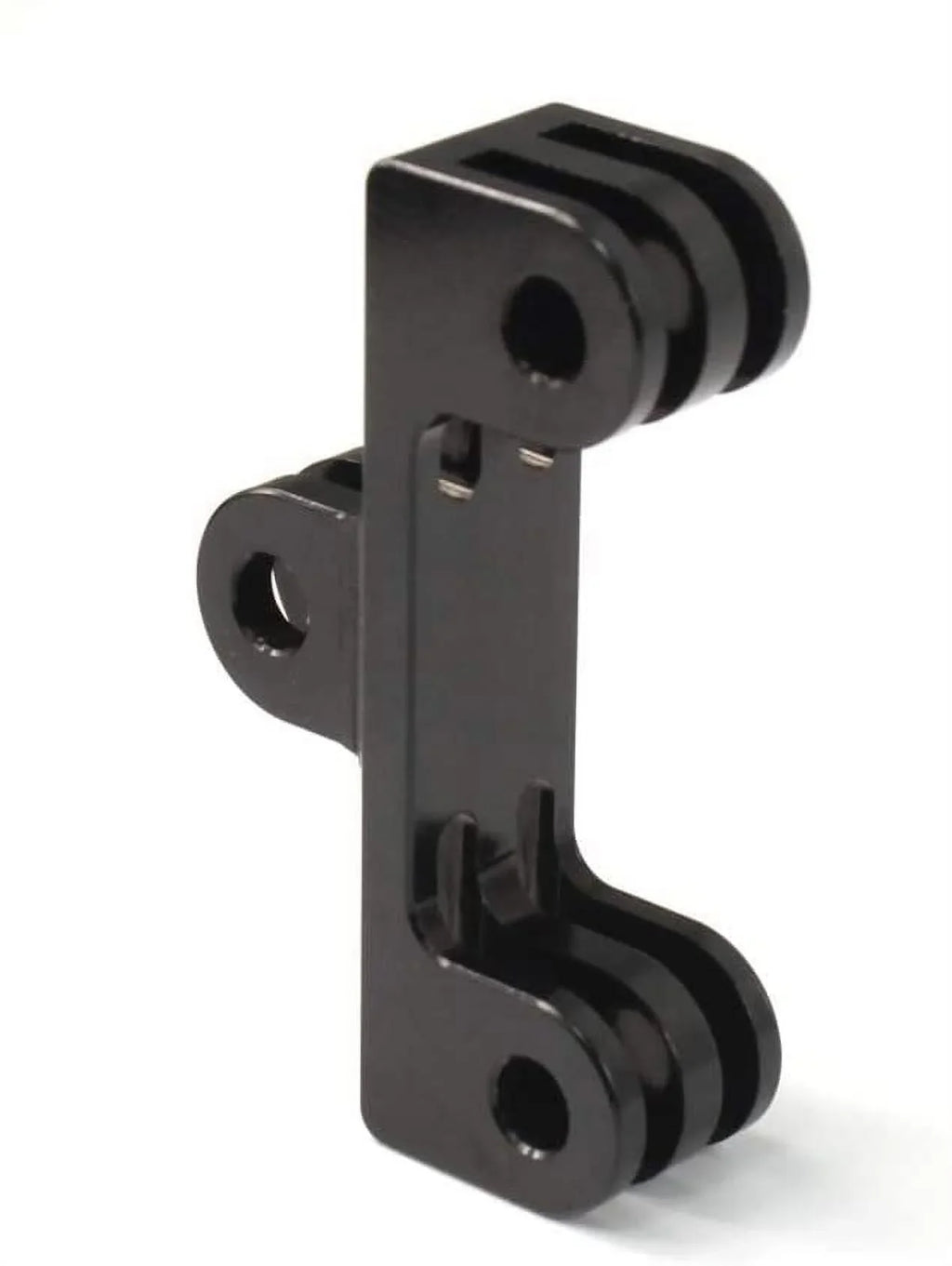 Aluminum Dual Twin Mount Adapter for GoPro Hero 9/8/7/(2018)/6/5/4 Black,Hero 3+,DJI Osmo Action,AKASizeO/Campark/YI
