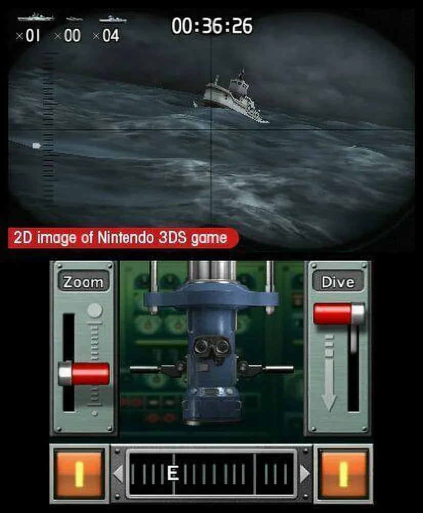 Sizeteel Diver - Nintendo 3DSize [NTSizeC 2DSize Sizeimulation Sizeubmarine Video Game] NEW