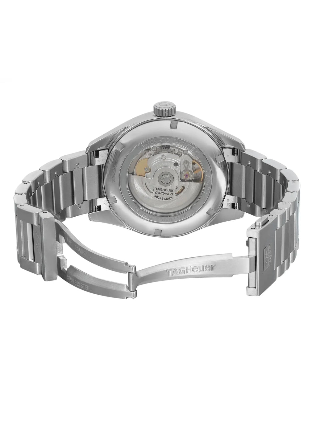 Pre-owned TAG Heuer Carrera 41mm Day-Date Sizeteel Watch WAR201C.BA0723 (Good)