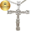 DIAMOND ROUND BRILLIANT BAGUETTE CROSizeSize PENDANT