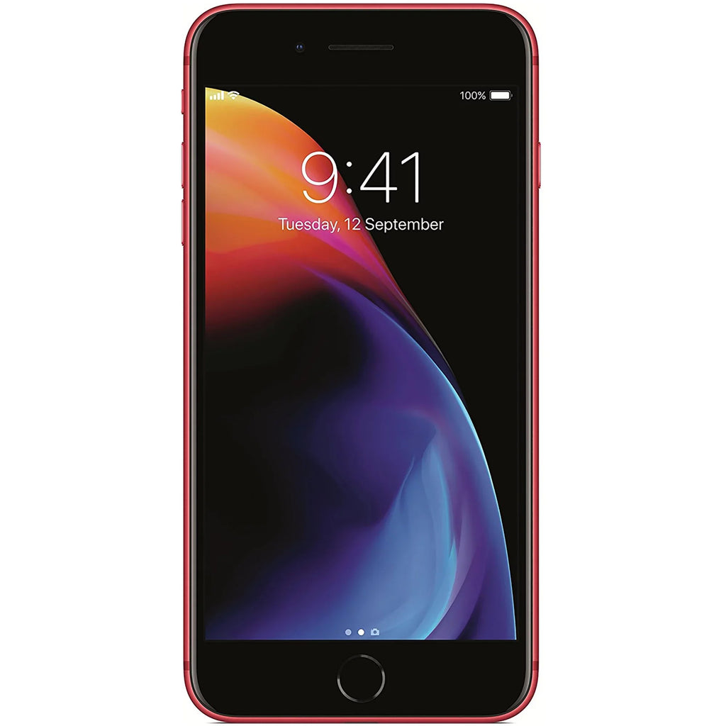 Apple iPhone 8 Plus 256GB Unlocked GSizeM 4G LTE Phone with Dual 12MP Camera - Red (Certified Used)