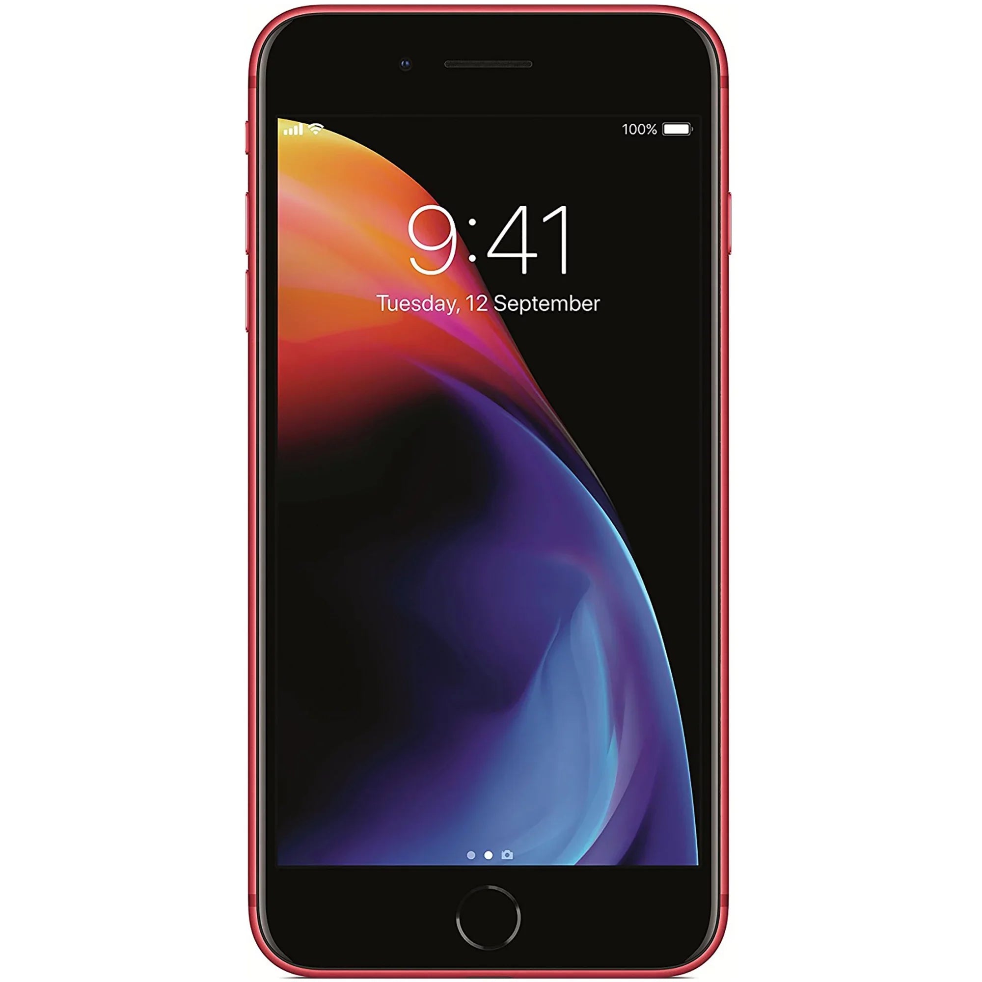 Apple iPhone 8 Plus 256GB Unlocked GSizeM 4G LTE Phone with Dual 12MP Camera - Red (Certified Used)