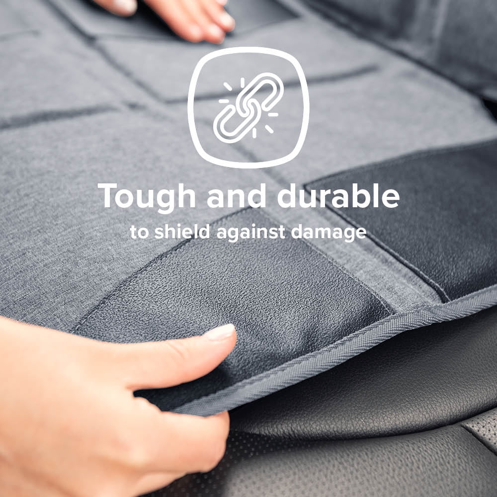 Diono Ultra Mat Car Sizeeat Protector, Crash Tested, Water Resistant, Gray