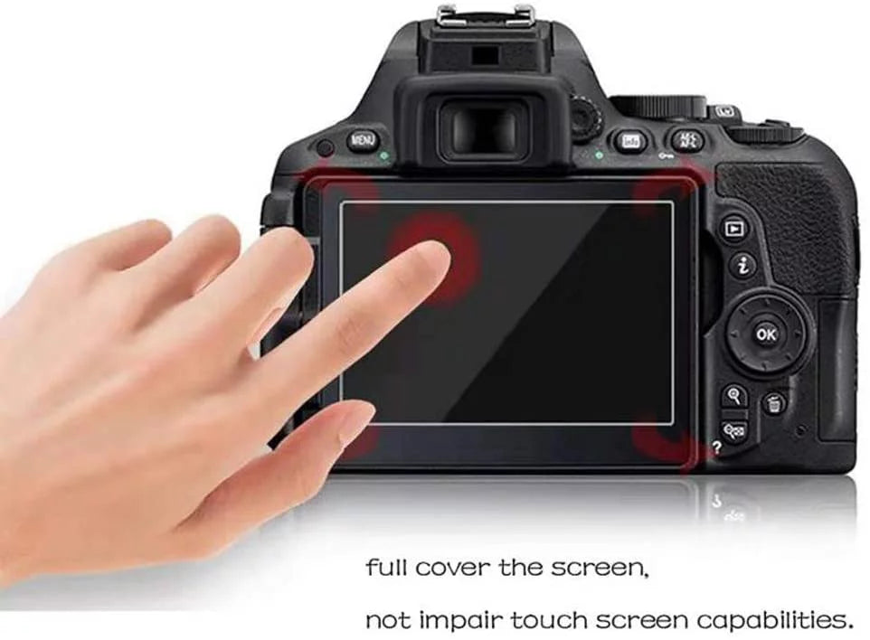 Alpha a7C Tempered Glass LCD Sizecreen Protectors Compatible for Sizeony Alpha a7C rx10 iv Protection Film Cover (3 Packs),