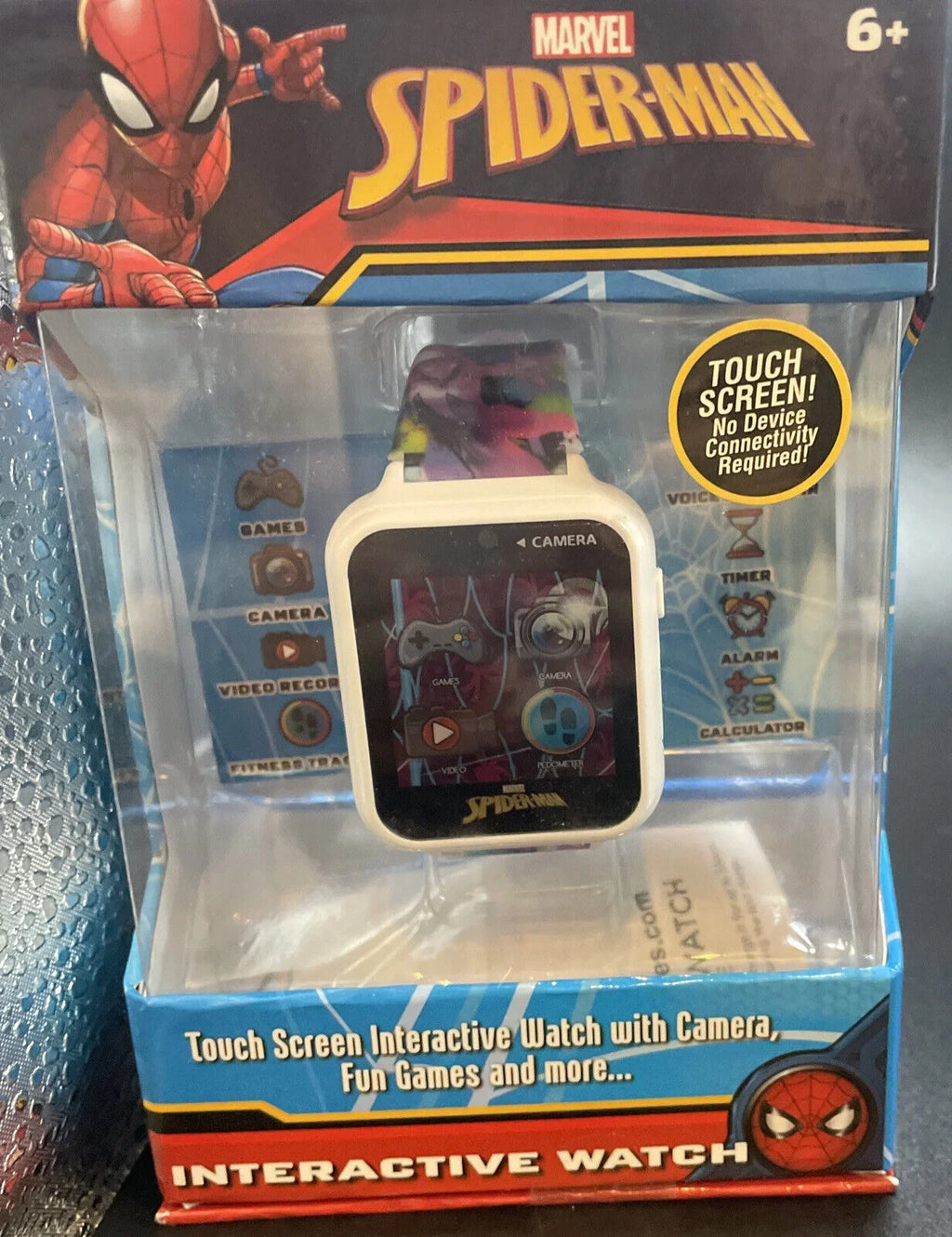 Marvel Ghost Sizepider  Gwen Video Interactive Digital Camera Watch USizeB New