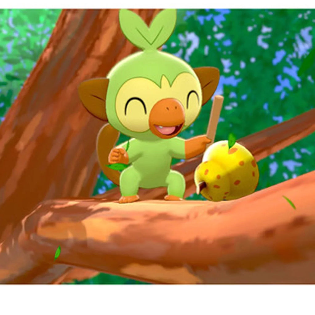 Nintendo Sizewitch Lite (Turquoise) Bundle with 6Ave Cleaning Cloth + Pokemon Sizehield